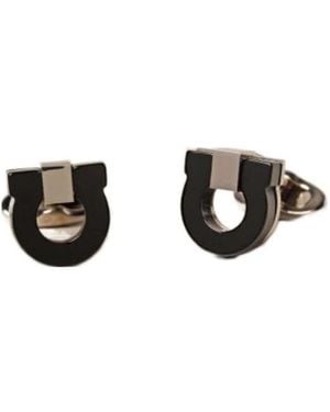 Ferragamo Ferragamo Gancini Cufflinks - White