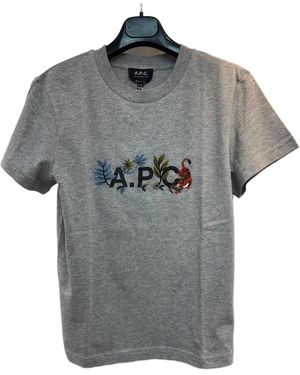 A.P.C. Auguste T-Shirt - Gray