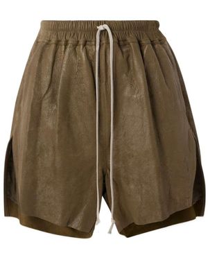 Rick Owens Drawstring Shorts - Green