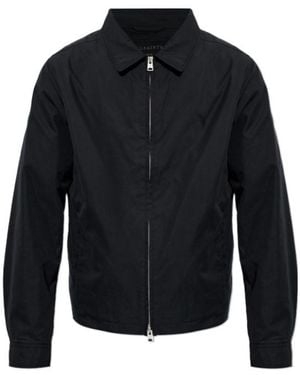 AllSaints Long-Sleeve Casual Jacket - Blue
