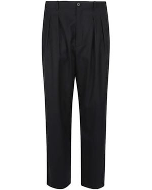 The Row Casual Trousers With Belt Loops - Black