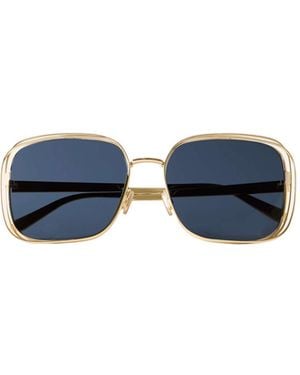 Dior Square Sunglasses - Blue