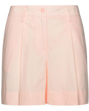 P.A.R.O.S.H. Turn-Up Brim Shorts - Pink
