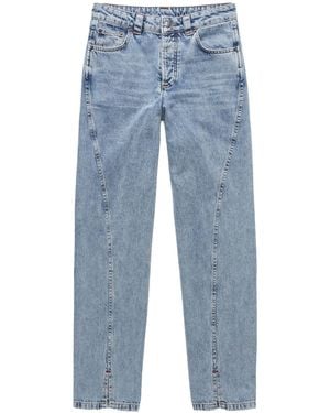 AVAVAV Split Leg Jeans - Blue