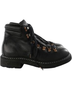 Guidi Full Grain Boots - Black