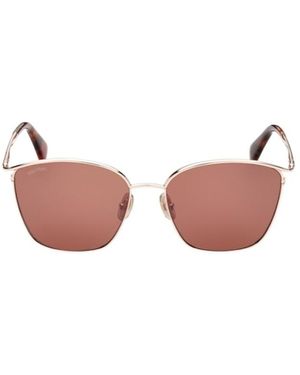 Max Mara Square Frame Sunglasses - Pink