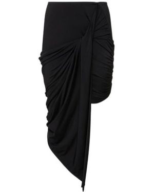 Mugler Mini Pendant Skirt - Black