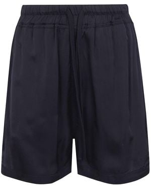 Thom Krom Drawstring Shorts - Blue