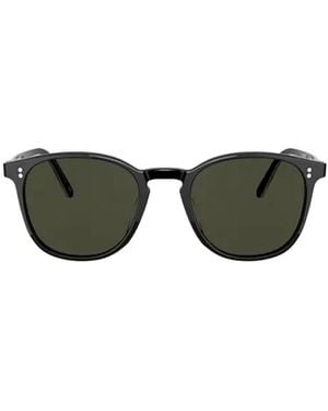 Oliver Peoples Square Tinted Sunglasses - Green