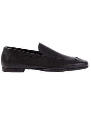 John Lobb Tyne Leather Loafers - Black