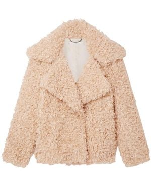 コート Stella McCartney ECO FUR SHORT COAT (6800883EU901 4000) Stella McCartney Eco Fur Short Coat | italist