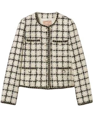 Twinset Checked Boucle Jacket - Multicolor