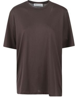 Frankie Shop Short-Sleeved T-Shirt - Brown