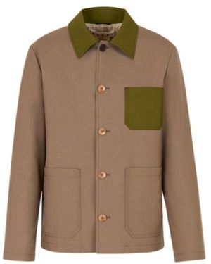 Marni Logo Patch Jacket - Green