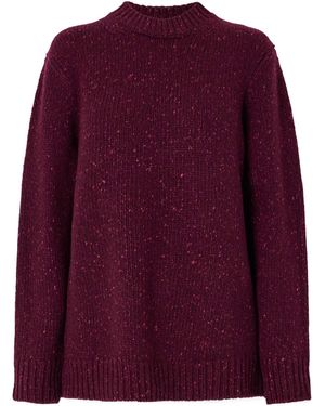 Gabriela Hearst Long-Sleeved Jumper - Purple