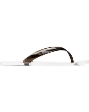 Ancient Greek Sandals Jelly Flip-Flops - Brown