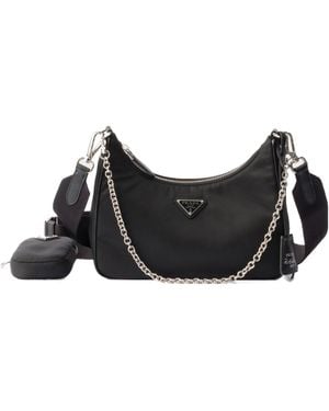 Prada Re-Edition 2005 Re-Nylon Bag - Black