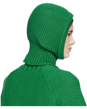 YMC Balaclava Hat - Green