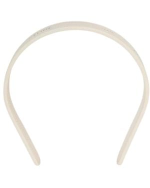 Celine Paris Thin Headband - White