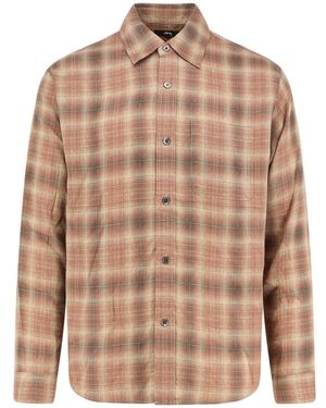Stussy Matthew Plaid Shirt Madras Shirt - Natural