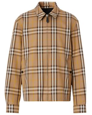 Burberry Reversible Zip-Up Jacket - Brown