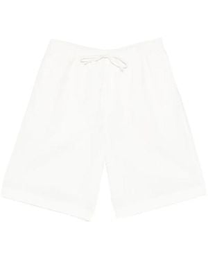 DUNST Drawstring-Waist Shorts - White