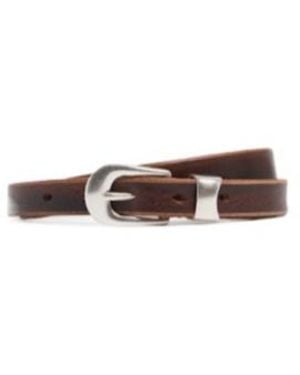 Our Legacy Minimalist Thin Belt - White