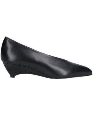 Jil Sander Arc Pointed Toe Pumps - Blue