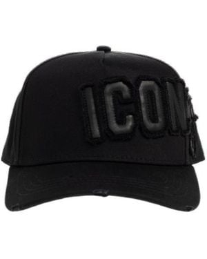 DSquared² Baseball Cap - Black