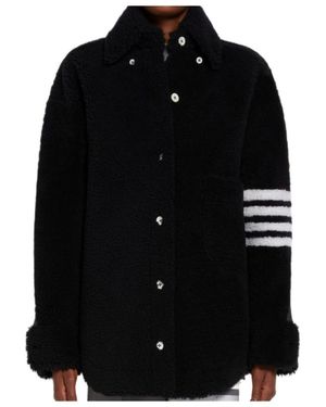 Thom Browne Shirt Casual Jacket - Black