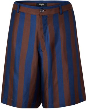 Fendi Silk Short - Blue