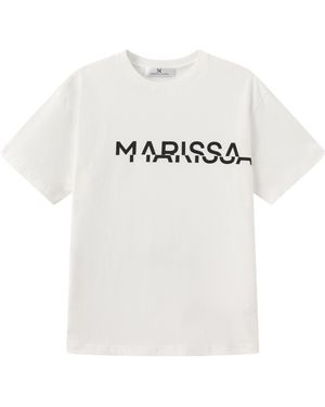 Marissa Chiara T-Crew Neck T-Shirt - White