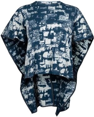 Celine Cotton Printed T-Shirt - Blue