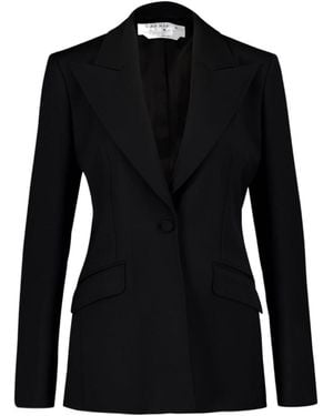 Gabriela Hearst Single-Button Wool Blazer - Black