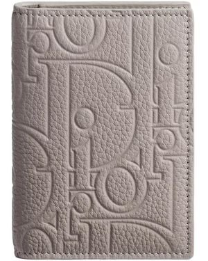 Dior Bifold Card Holder - Grey