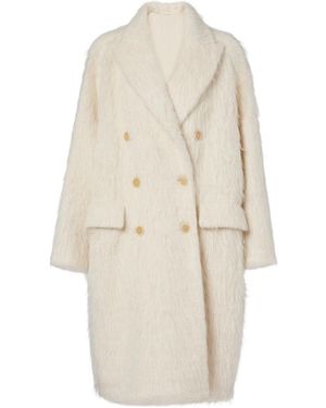 Brunello Cucinelli Long-Sleeved Coat - White