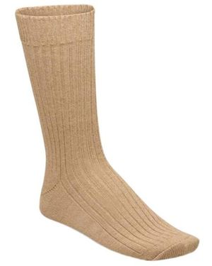 Birkenstock Ribbed Knit Socks - White