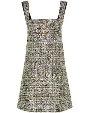 Giambattista Valli Lurex Mini Dress - Multicolour