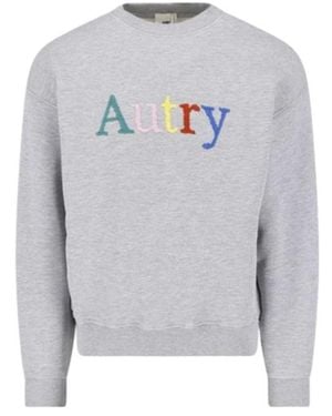 Autry Long-Sleeve Sweatshirt - Gray