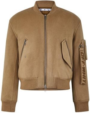 Off-White c/o Virgil Abloh Light Casual Jacket - Brown