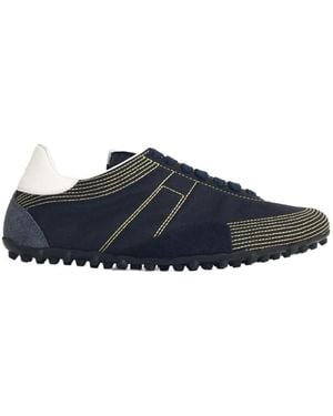 Maison Margiela Sprinters Contrast-Stitch Sneakers - Blue