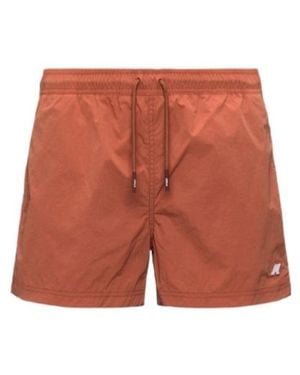 K-Way Hazel Beach Swim Shorts - Orange