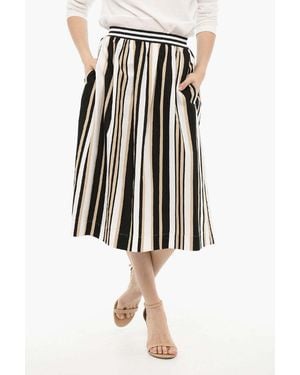 Woolrich Scully Flared Midi Skirt - Black