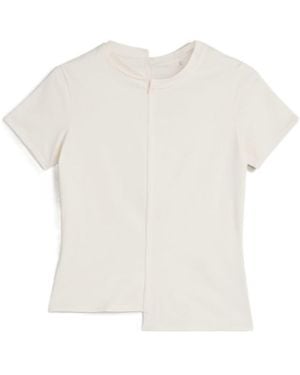 Y-3 Fitted Short Sleeve Tee - White