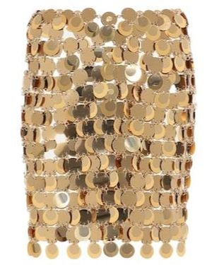 Rabanne Chainmail Miniskirt - Metallic