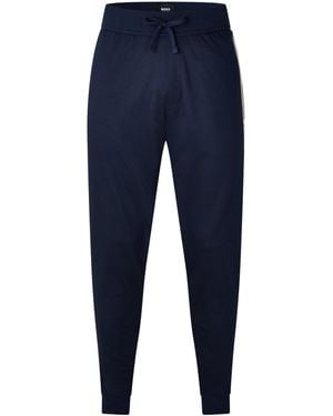 BOSS Cotton Sweatpants - Blue