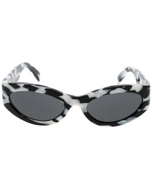 Celine Logo Sunglasses - White