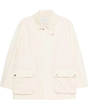 DUNST Long Sleeve Jacket - Natural
