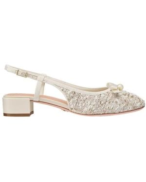 Dior Or Ballet Slingback Pump - Natural