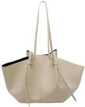 Yuzefi Double-Handled Handbag - Natural